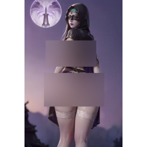 推特美杜莎黑袍绝美作品180余张1.03G木头人出品